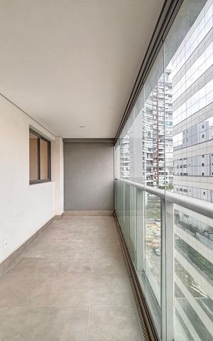 Apartamento para alugar com 53m², 1 quarto e 1 vaga Apartamento para alugar com 53m², 1 quarto e 1 vagaVaranda