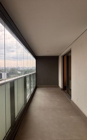 Apartamento para alugar com 53m², 1 quarto e 1 vaga Apartamento para alugar com 53m², 1 quarto e 1 vagaVaranda