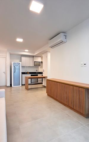 Apartamento para alugar com 53m², 1 quarto e 1 vaga Apartamento para alugar com 53m², 1 quarto e 1 vagaSala