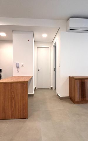 Apartamento para alugar com 53m², 1 quarto e 1 vaga Apartamento para alugar com 53m², 1 quarto e 1 vagaSala