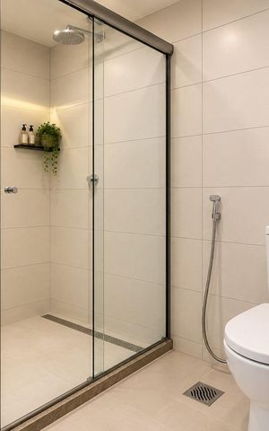 Apartamento para alugar com 61m², 2 quartos e 1 vaga Apartamento para alugar com 61m², 2 quartos e 1 vagaBanheiro