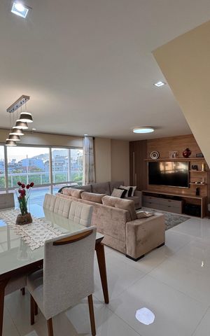 Apartamento à venda com 252m², 3 quartos e 4 vagas Apartamento à venda com 252m², 3 quartos e 4 vagasSala
