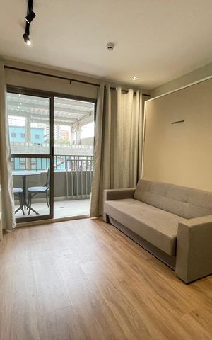 Apartamento para alugar com 27m², 1 quarto e sem vaga Apartamento para alugar com 27m², 1 quarto e sem vagaStudio