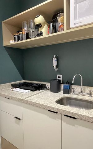 Apartamento para alugar com 27m², 1 quarto e sem vaga Apartamento para alugar com 27m², 1 quarto e sem vagaStudio/Cozinha