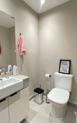 Apartamento para alugar com 27m², 1 quarto e sem vaga Apartamento para alugar com 27m², 1 quarto e sem vagaBanheiro