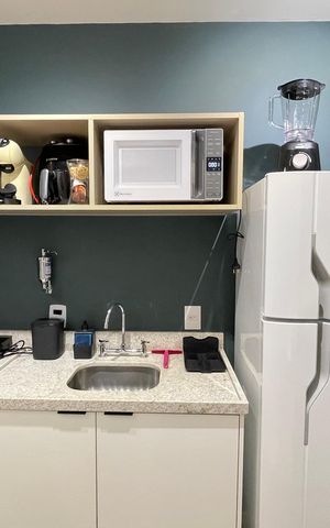 Apartamento para alugar com 27m², 1 quarto e sem vaga Apartamento para alugar com 27m², 1 quarto e sem vagaStudio/Cozinha