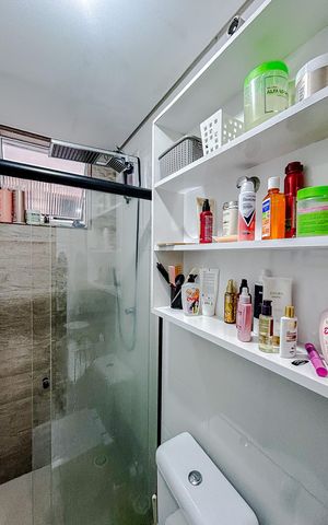 Apartamento à venda com 50m², 2 quartos e 1 vagaBanheiro