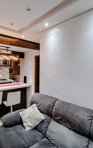 Apartamento à venda com 50m², 2 quartos e 1 vagaSala