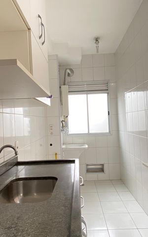 Apartamento para alugar com 49m², 2 quartos e 1 vaga Apartamento para alugar com 49m², 2 quartos e 1 vagaCozinha - Área de Serviço
