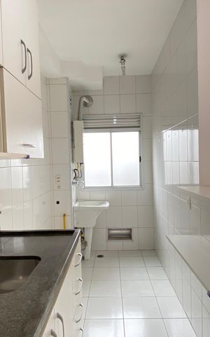 Apartamento para alugar com 49m², 2 quartos e 1 vaga Apartamento para alugar com 49m², 2 quartos e 1 vagaCozinha - Área de Serviço