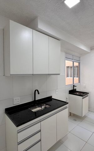 Apartamento à venda com 43m², 2 quartos e sem vaga Apartamento à venda com 43m², 2 quartos e sem vagaCozinha e Área de Serviço