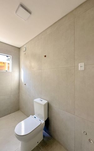 Casa para alugar com 105m², 2 quartos e 1 vagaBanheiro da Suíte