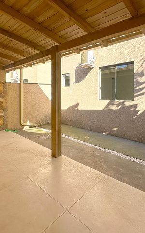 Casa para alugar com 105m², 2 quartos e 1 vagaÁrea gourmet