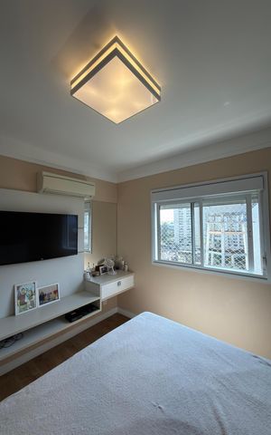 Apartamento à venda com 123m², 3 quartos e 2 vagas Apartamento à venda com 123m², 3 quartos e 2 vagasQuarto 1 - Suíte