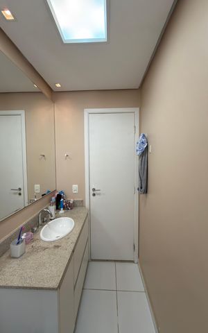 Apartamento à venda com 123m², 3 quartos e 2 vagas Apartamento à venda com 123m², 3 quartos e 2 vagasBanheiro Social