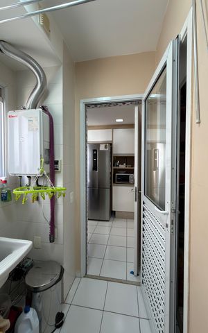 Apartamento à venda com 123m², 3 quartos e 2 vagas Apartamento à venda com 123m², 3 quartos e 2 vagasÁrea de Serviço