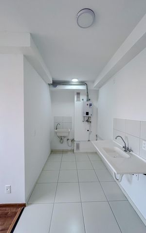 Apartamento para alugar com 34m², 2 quartos e sem vagaCozinha e Área de Serviço