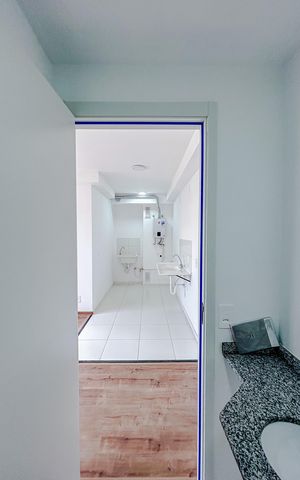 Apartamento para alugar com 34m², 2 quartos e sem vagaBanheiro