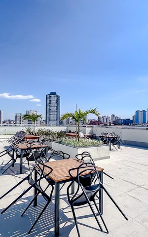 Apartamento para alugar com 34m², 2 quartos e sem vagaÁrea comum - Churrasqueira