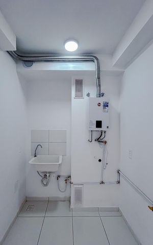 Apartamento para alugar com 34m², 2 quartos e sem vagaCozinha e Área de Serviço