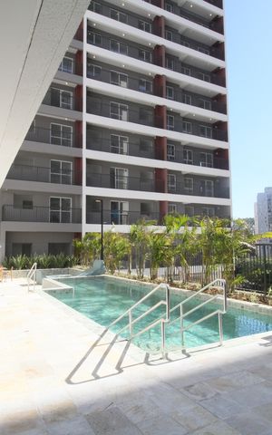 Apartamento à venda com 46m², 2 quartos e sem vagaÁrea comum - Piscina