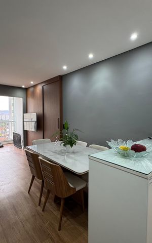Apartamento à venda com 55m², 2 quartos e 1 vaga Apartamento à venda com 55m², 2 quartos e 1 vagaSala