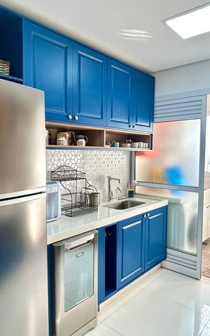 Apartamento à venda com 82m², 3 quartos e 2 vagas Apartamento à venda com 82m², 3 quartos e 2 vagasCozinha