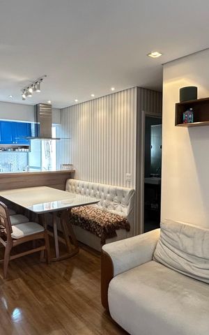 Apartamento à venda com 82m², 3 quartos e 2 vagas Apartamento à venda com 82m², 3 quartos e 2 vagasSala