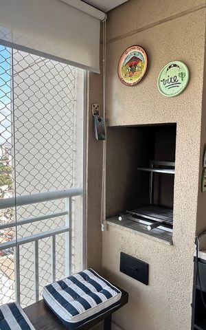 Apartamento à venda com 82m², 3 quartos e 2 vagas Apartamento à venda com 82m², 3 quartos e 2 vagasVaranda da Sala