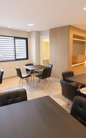 Apartamento à venda com 25m², 1 quarto e sem vagaÁrea comum - Salão de festas