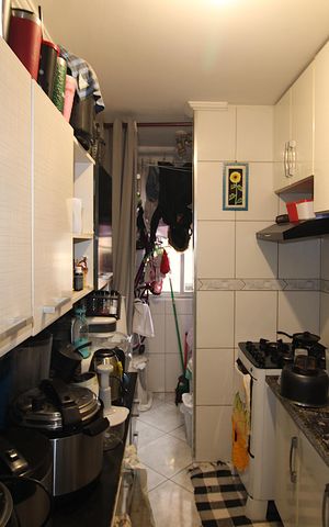 Apartamento à venda com 48m², 2 quartos e 1 vagaCozinha