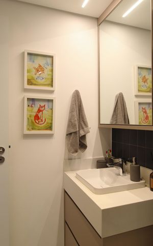 Apartamento à venda com 121m², 2 quartos e 2 vagasBanheiro da Suíte 1