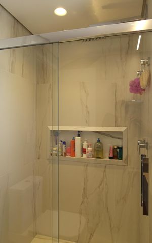 Apartamento à venda com 121m², 2 quartos e 2 vagasBanheiro da Suíte 2