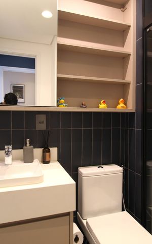 Apartamento à venda com 121m², 2 quartos e 2 vagasBanheiro da Suíte 1