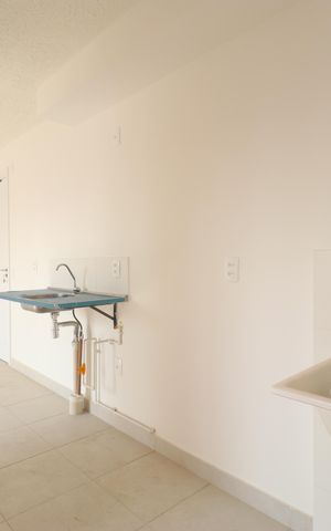 Apartamento para alugar com 34m², 2 quartos e sem vagaSala/Cozinha/Área de serviço 