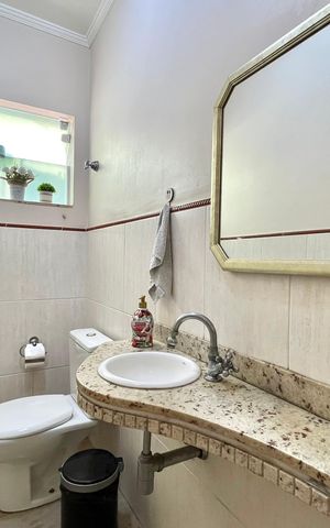 Casa para alugar com 189m², 3 quartos e 3 vagas Casa para alugar com 189m², 3 quartos e 3 vagasLavabo