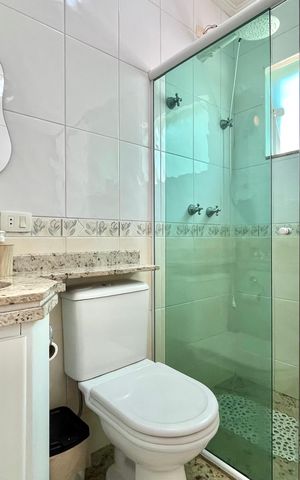 Casa para alugar com 189m², 3 quartos e 3 vagas Casa para alugar com 189m², 3 quartos e 3 vagasBanheiro da Suíte 2