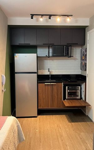 Apartamento à venda com 27m², 1 quarto e sem vaga Apartamento à venda com 27m², 1 quarto e sem vagaCozinha