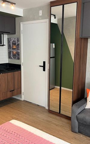 Apartamento à venda com 27m², 1 quarto e sem vaga Apartamento à venda com 27m², 1 quarto e sem vagaSala