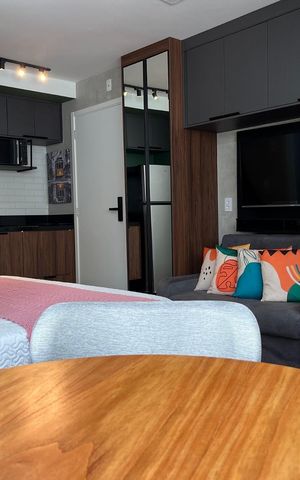 Apartamento à venda com 27m², 1 quarto e sem vaga Apartamento à venda com 27m², 1 quarto e sem vagaSala