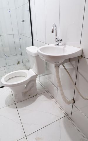 Casa para alugar com 150m², 3 quartos e 4 vagasBanheiro do Quarto 3