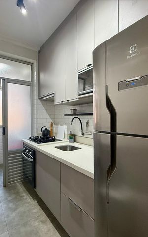 Apartamento à venda com 49m², 2 quartos e 1 vaga Apartamento à venda com 49m², 2 quartos e 1 vagaCozinha