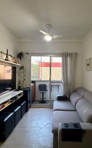 Apartamento à venda com 49m², 2 quartos e 1 vaga Apartamento à venda com 49m², 2 quartos e 1 vagaSala