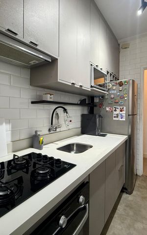 Apartamento à venda com 49m², 2 quartos e 1 vaga Apartamento à venda com 49m², 2 quartos e 1 vagaCozinha