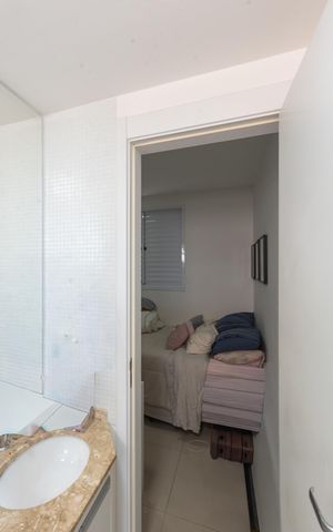 Apartamento à venda com 67m², 3 quartos e 2 vagas Apartamento à venda com 67m², 3 quartos e 2 vagasBanheiro da Suíte
