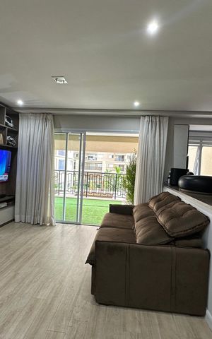 Apartamento para alugar com 68m², 1 quarto e 2 vagas Apartamento para alugar com 68m², 1 quarto e 2 vagasSala