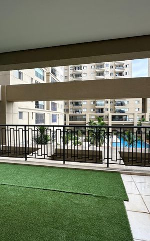 Apartamento para alugar com 68m², 1 quarto e 2 vagas Apartamento para alugar com 68m², 1 quarto e 2 vagasVaranda da Sala