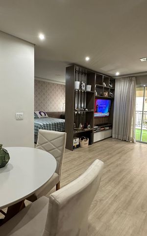 Apartamento para alugar com 68m², 1 quarto e 2 vagas Apartamento para alugar com 68m², 1 quarto e 2 vagasSala