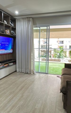 Apartamento para alugar com 68m², 1 quarto e 2 vagas Apartamento para alugar com 68m², 1 quarto e 2 vagasSala