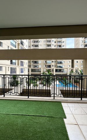 Apartamento para alugar com 68m², 1 quarto e 2 vagas Apartamento para alugar com 68m², 1 quarto e 2 vagasVaranda da Sala